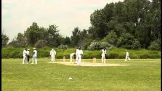 Andre Brown, and Ricky Kissoon, bowling ball by ball, vs Guyana 2013