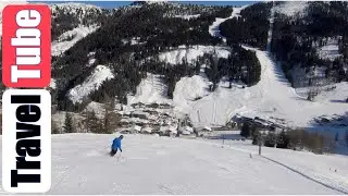 Full speed down hill. Skiën in Grossarl en Dorfgastein