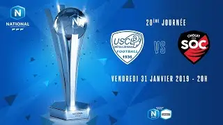 20e journ&eacute;e : Cr&eacute;teil - cholet I National FFF 2019-2020