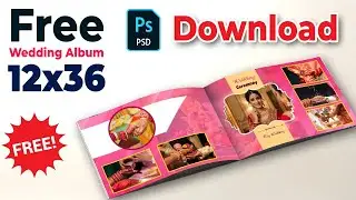 New Inner page design for wedding album | #albumdesign #freedesign #weddingalbum #psd #wedding
