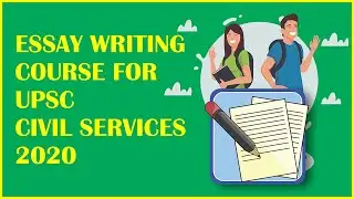Essay Course for UPSC Civil Services 2020 - First-Mover Advantage