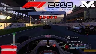 F1 2018 - Austria - Max Verstappen Gameplay [1080p60FPS]