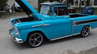 1958 Chevrolet Cameo Pickup Start & Run (External)