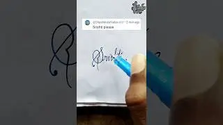 stylish name | Srishti | Calligraphy signature