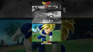 Future Trunks Super Attack Comparison   BT3 Vs Sparking Zero