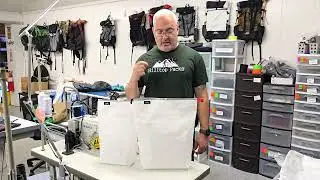 Affordable Ultralight Food Bags with D50T fabric