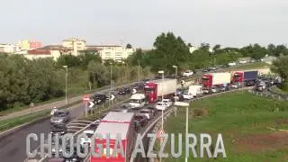 TRAFFICO ORE 19 USCITA IN ROMEA DA SOTTOMARINA