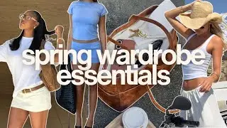 SPRING&nbsp;WARDROBE&nbsp;ESSENTIALS&nbsp;2026 👔⭐️✨ how to build your 