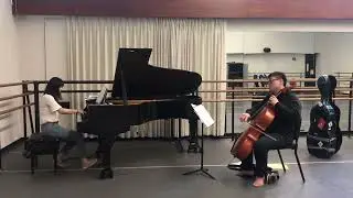 Lucy Luo & Sheng Ge | Chopin - Cello Sonata in G minor, II. Scherzo