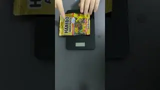 HARIBO GOLDBEARS #shorts #gram #jelly #label #scale