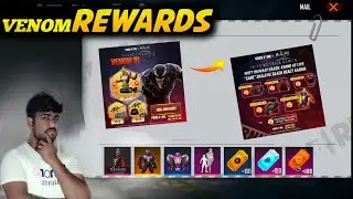 FREE FIRE VS VENOM SPECIAL EVENT FREE REWARDS REDEEM  FULL DETAILS WHY OCT 16 2021 SEPCIAL VENOM FF