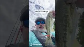 When a 15&rdquo;er helps, its a slow day! #kayakfishing #fishing #basstournament #fishingtournament