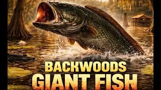 Giant fish in a Backwoods lake