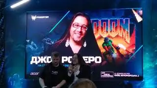 John Romero - Comic Con Ukraine 2019 / 