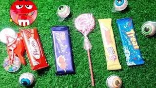Satisfying video Asmr lollipops candy and chocolate gummy candy unboxing video Asmr | candy crunch 4