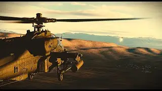 DCS World - AH-64D Apache - Insurgent Village Strike (Xbox Controller)