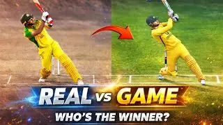 Real cricket&trade; | Game vs Real shots comparison #realcricket24 #rc24