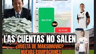 THE DEVASTATING FACT THAT DESTROYS PETER LIM'S VALENCIA CF // INTEREST IN MAKSIMOVIC / NEW SHIRT