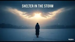 Shelter in the Storm ❄️ Worship Music with Winter Scenes and Scripture