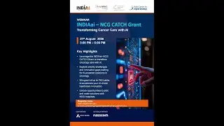 IndiaAI &ndash; NCG CATCH Grant Webinar | Apply Now