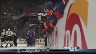 Nathan Horton vs Theo Peckham Feb 27, 2011