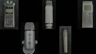 Tascam DR-07 MK2 vs. Yeti Blue vs. Rode NT1 vs. Shure SM57 vs. Olympus WS-311M microphone recorder