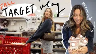 Target FALL DECOR shopping! + Trader Joes haul!