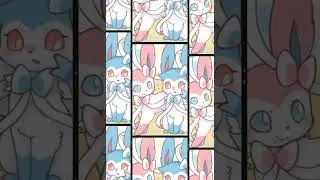 Sylveon and Shiny sylveon