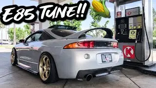MITSUBISHI ECLIPSE GSX GETS E85 TUNE PREP!!
