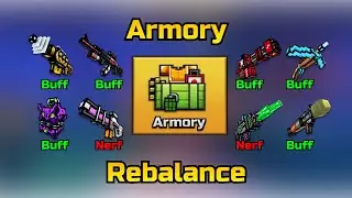Armory Rebalance | Pixel Gun 3D.