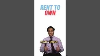 Rent to Own explained! #shorts #realestate #money