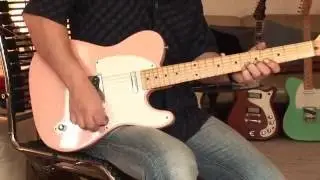Fender Telecaster Made in Japan shell pink PART 2