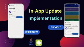 How to implement In-App update in Android Studio Java
