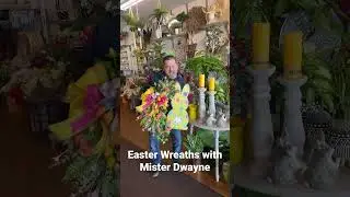 Easter Wreath & More #wreath #diy #gander #madeincanada #easterwreath #wreathsupplies