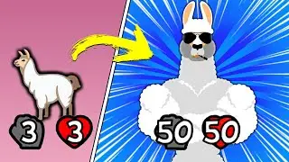 Essa Lhama quebrou a minha vitória no Super Auto Pets
