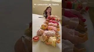 Miren 😍 Mi colecci&oacute;n de beb&eacute;s reborn! 🧸