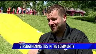 Muncie PD water balloon fight
