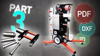 SKALA-Work | Belt Grinder: Small Contact Wheel Attachment + Stand