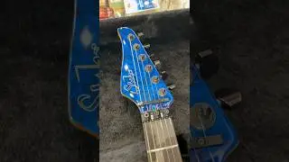 Suhr Modern Custom Electric Guitar, Blue Nova | Unclasped | #GuitarOfTheDay