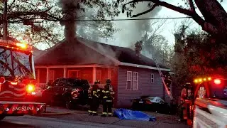 Wholey Smoke house fire on Easley Bridge Rd