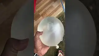 JUMPING ON WATER BALLOON TRICK! AMAZING BALLOON TRICK #short #Ep225