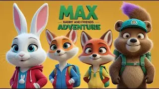 Max Rabbit and Friends Adventure⚡Forest Discovery⚡ Best Animation
