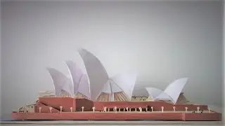 Sydney opera house scale model (Full timelapse)