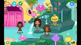 Een dagje naar een waterpretpark en de meiden doen veel dingen best wel stiekem !