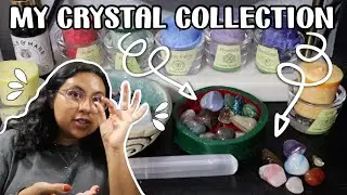 my crystal collection, chakra candles & meditation