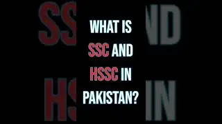 What is SSC and HSSC In Pakistan | 10th and Inter Result card | Master no 1