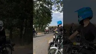 Simsonausfahrt Ponickau RCt Treffen #simson #simsontuning #bikelife #viralvideo #simsontreffen #50cc