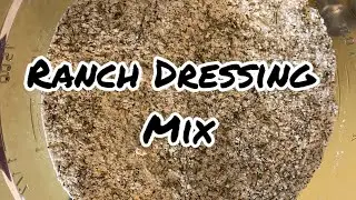 Homemade Ranch Dressing Mix