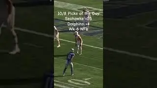 10/8 Picks of the Day #gambling #nfl #nflbetting #nflpicks #seattleseahawks