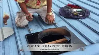 How to install Verdant Star Solar Powered Roof Ventilation Fans